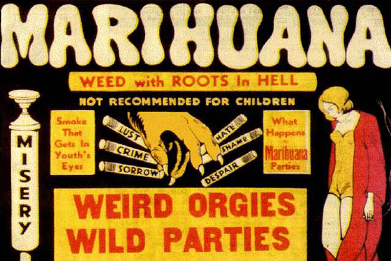 Cannabis, a plant with its roots in hell itself