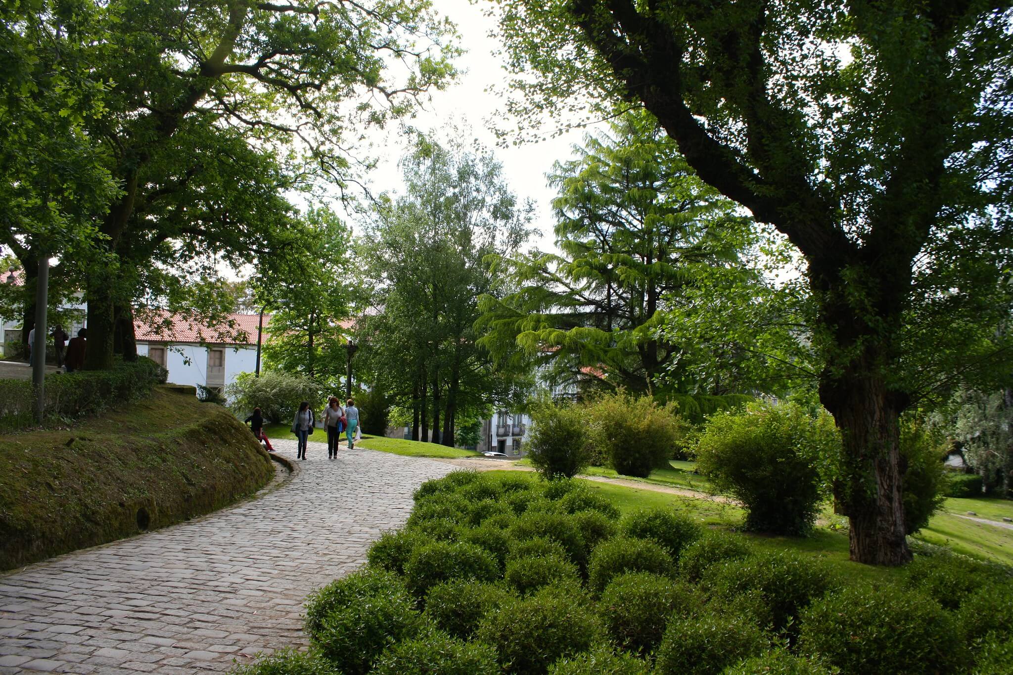 The Alameda Park in Santiago de Compostela has been one of the places where this intense smell of cannabis has been most perceived (Image: Trevor Huxham)