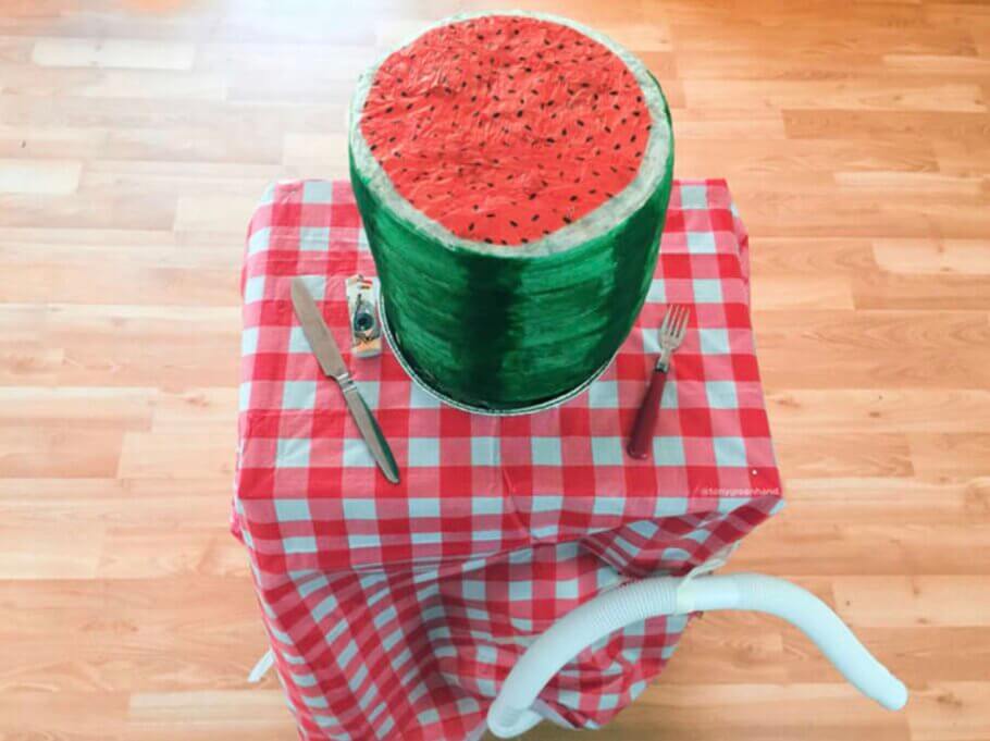 The world's biggest joint... looks like a watermelon!